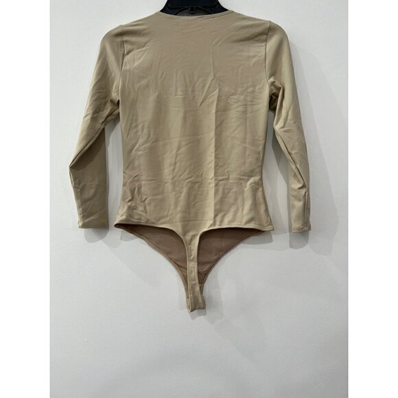 NWT Free People Intimately Size S Truth or Square Bodysuit Long Sleeve Stretch - Picture 9 of 16
